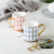 Jianou Mug Ceramic Cup Water Cup Cup Tea Cup Light Luxury Gold