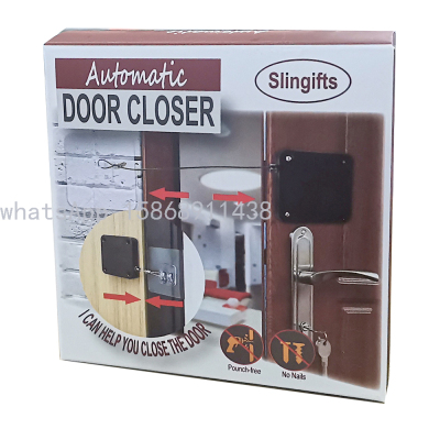 Automatic Door Closer Multifunctional Automatic Rebound Door Closer Creative Door Closer Gift