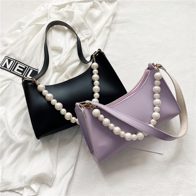 French Texture Popular Bag This Year's New Internet Celebrity Underarm Bag Western Style Textured One-Shoulder Bag All-Match Fashion Women's Bag