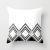Yl189 Nordic Fashion Simple Black and White Pillow Cover Peach Skin Fabric Sofa Cushion Office Cushion Back Seat Cushion