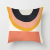 Nordic Style Abstract Geometric Super Short Velvet Pillow Cover Home Fabric Craft Sofa Back Cushion Throw Pillowcase Custom Wholesale