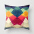 Nordic Symphony Geometry Abstract Color Pillow Cover Office Sofa Cushion Car Cushion Polyester Pillow Cover