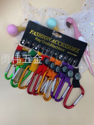 The Key Fob Climbing Button Carabiner Factory Direct Sales Keychain