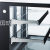 350L Thickened Rear Door Freezer Vertical New Frozen to Keep Fresh Display Cabinet for School Supermarket