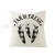 Easter Pillow Cover Custom Black-and-White Checkered Linen Throw Pillowcase Office Sofas Cushion Cover Cross-Border Hot Sale