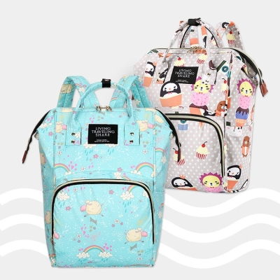 Mummy Bag One Piece Dropshipping 2020 Spring New Fashion Female Baby Diaper Bag Backpack Portable Multi-Functional Mom Backpack