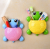 Cute Animal Toothbrush Holders Turtle Strong Suction Cup Toothbrush Toothpaste Storage Storage Rack Bathroom Wall-Mounted Toothbrush Stand