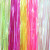 New Colorful Transparent Rain Silk Candy Color Rain Silk Venue Layout Holiday Party Wedding Festive Supplies Decoration