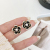 Sterling Silver Needle Camellia Pearl Earrings for Women 2020 New Trendy Korean Graceful Online Influencer Retro Stud Earrings Earrings