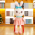 New Skirt Big Eye Rabbit Plush Toy Mengmeng Bunny Doll Long Leg Rabbit Pillow Birthday Gift Sleeping Doll