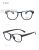 2020 New Fashion Children's Anti-Blue Light Glasses Men's and Women's Plain Glasses Silicone Goggles Soft Frame