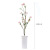 Artificial Flowers Single ao mei Emulational Plum Wedding Home Furnishing Ornamental Flower Plastic Flower & Branch Idyllic and Retro Simulation Silk