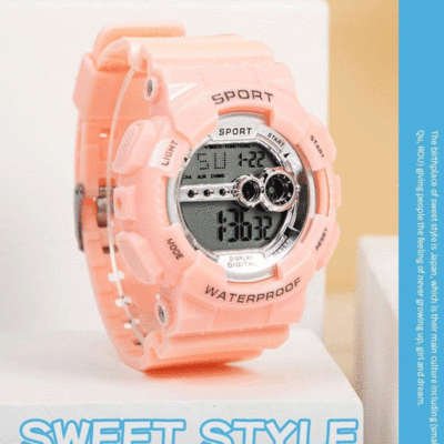 Elite Japanese Style Fresh Unicorn Watch Female Junior High School Student Ins Style Simple Bean Pink Luminous Watch