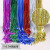 Factory Direct Supply 1*2.5M Dot Laser Rain Silk Birthday Party Background Wall Decoration Party Decoration Tinsel Curtain