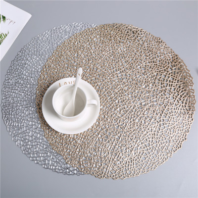 Nordic Tableware Mat Simple Hollow Desktop Western-Style Placemat Heat Proof Mat Bowl Coaster Dining Table Cushion Home Dining Mat