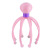 New Ball Head Massager Octopus Convenient Rotation Meridian Massage Handheld Scalp Massager