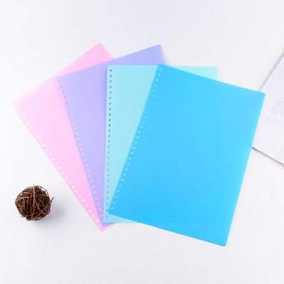 Factory Direct Supply Colored Frosted Book Cover Pp Plastic Book Protection Surface Binding