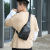 New Chest Bag Shoulder Bag Crossbody Bag Men's Bag Korean Style PU Fabric Chest Bag Casual Men's Bag Sports Bag