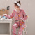 Island Velvet 320G Couple Pajamas Set Couple Home Wear Cute Cartoon Autumn and Winter Thermal Pajamas