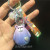 Heart Bear Pendant Keychain Acrylic Crystal Bag Pendant Creative Student Bag Ornaments Pendant Wholesale