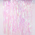 Clearance Sale Single Silk 3mm Laser Tinsel Curtain Colorful Transparent Tassel Rain Silk Stage Background Layout Decoration
