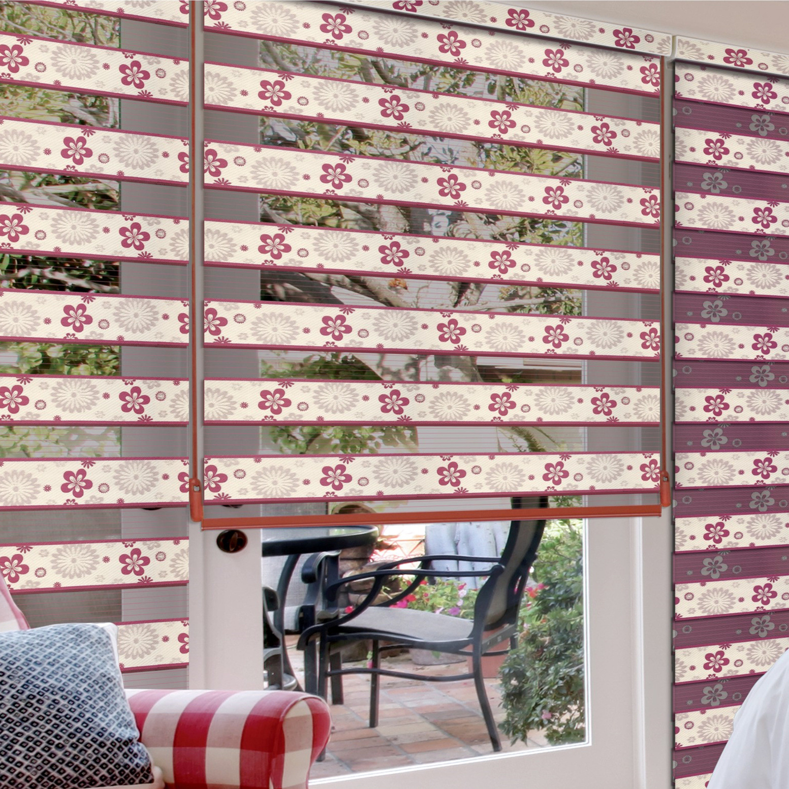 高端家居客厅主卧卧室卫生间电动智能遥控手动拉绳遮光提花柔纱帘