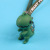 Creative Dinosaur Key Chain Customization Cartoon Mobile Phone Pendant Bag Ornaments Geometric Section Small Gift Factory Direct Sales