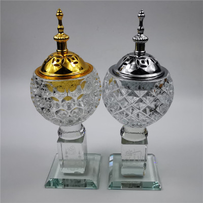 Home Furnishings Crystal Incense Burner Incense Burner Incense Burner Factory Direct Sales