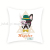 Cartoon Anime Short Plush Digital Printed Pillowcase Support Custom Sofa Office Cushion Car Back