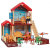 With Light Princess Warm Little Home Villa 668-29A Play House Splicing Educational Children's Toys Mixed Wholesale