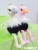 Ostrich Pendant Keychain Mobile Phone Charm Handbag Factory Direct Sale Plush Toy Ornaments Creative Animal Alpaca