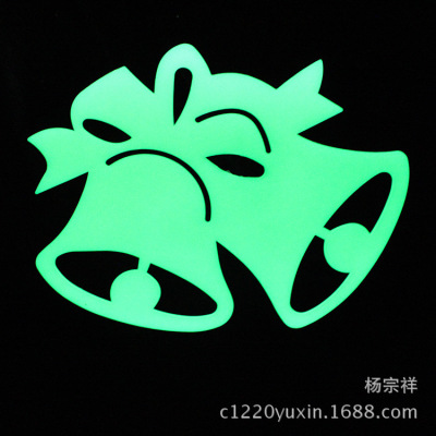 Factory Direct Supply Christmas Luminous Patch Toy Jingling Bell Gift Creative Children Luminous Wholesale