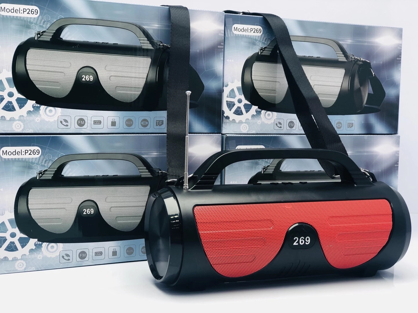 P269蓝牙音箱手提式音箱便携式音箱迷你音响blue tooth speaker