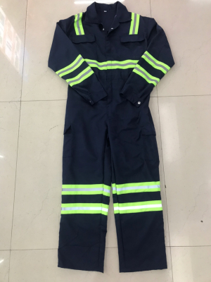Foreign Trade One-Piece Overalls Labor Protection Clothing, You Can Customize the Picture.
