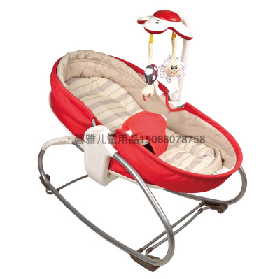 3-in-1 Rocking Chair Baby Sleeping Sleeping Special Baby Child Rocking Recliner Multi-Functional Lazy Rocking Bed Generation