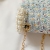 2020 Autumn New Chanel-Style Pearl Children's Single-Shoulder Bag Linen Chain Princess Crossbody Bag Girl Coin Purse