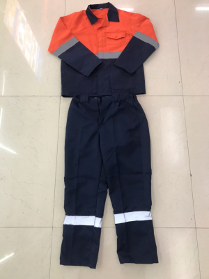 Foreign Trade Work Clothes Labor Protection Clothing Suit, Can Be Customized with Pictures, Can Be Printed Logo, Show Logo.