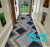 STAR MAT 3D Coiled Material Corridor Carpet Coiled Material Stairs Lobby Aisle Cut at Random Entrance