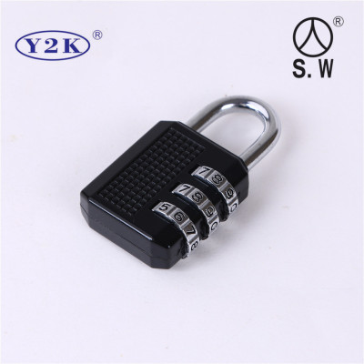 Mini Password Lock Backpack Padlock Diary Pencil Case Box Gym Luggage Bag Lock Head Card Packaging