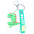 Creative Cartoon Dinosaur Doll Keychain Men's and Women's Car Key Pendant Chain Three-Dimensional Geometric Cut Small Gift
