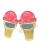 Cream Ice Cream Cone Shape Prom Glasses Birthday Party Gathering Funny Party Selfie Props Glasses