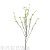 New Single Artificial Flower Plastic Bouquet Ornamental Flower Simulation Single Floral Dried Flower Wall-Mounted Rattan Leaves