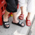 2021 New Summer Non-Slip Couple Bathroom Slippers Women's Men's Outerwear Fashion Ins Trendy Student Summer Sandals