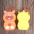 New Children's Bags Clutch Cartoon Cute Mini Bear Silicone Baby Coin Purse Fashion Combination Bags