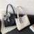 Retro Tote Bag for Women Large-Capacity Crossbody Bag Fashion Silk Scarf New Trendy Shoulder Bag Versatile Handbag Shopping Bag