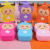 Factory Wholesale Korean Cute Cartoon Silicone Earphone Bag Portable Storage Bag Coin Purse Children's Bags Customization