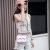 Women's Bag 2020 New Pointed Lock Twist Nail Colorful Chain Small Square Bag Fashion Casual Mini Pouch Spot Fashion