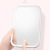 Factory Direct Sales Led Make-up Mirror with Light Fill Light Mirror Desktop Makeup Dormitory Mirror Portable Folding Mirror