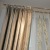 New Light Luxury Rice Grain Jacquard Shading Artificial Silk Curtain Finished Product Customization Physical Light Blocking