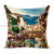 Linen Digital Printed Pillowcase without Core Support Custom Pattern Sofa Cushion Car Back Cushion